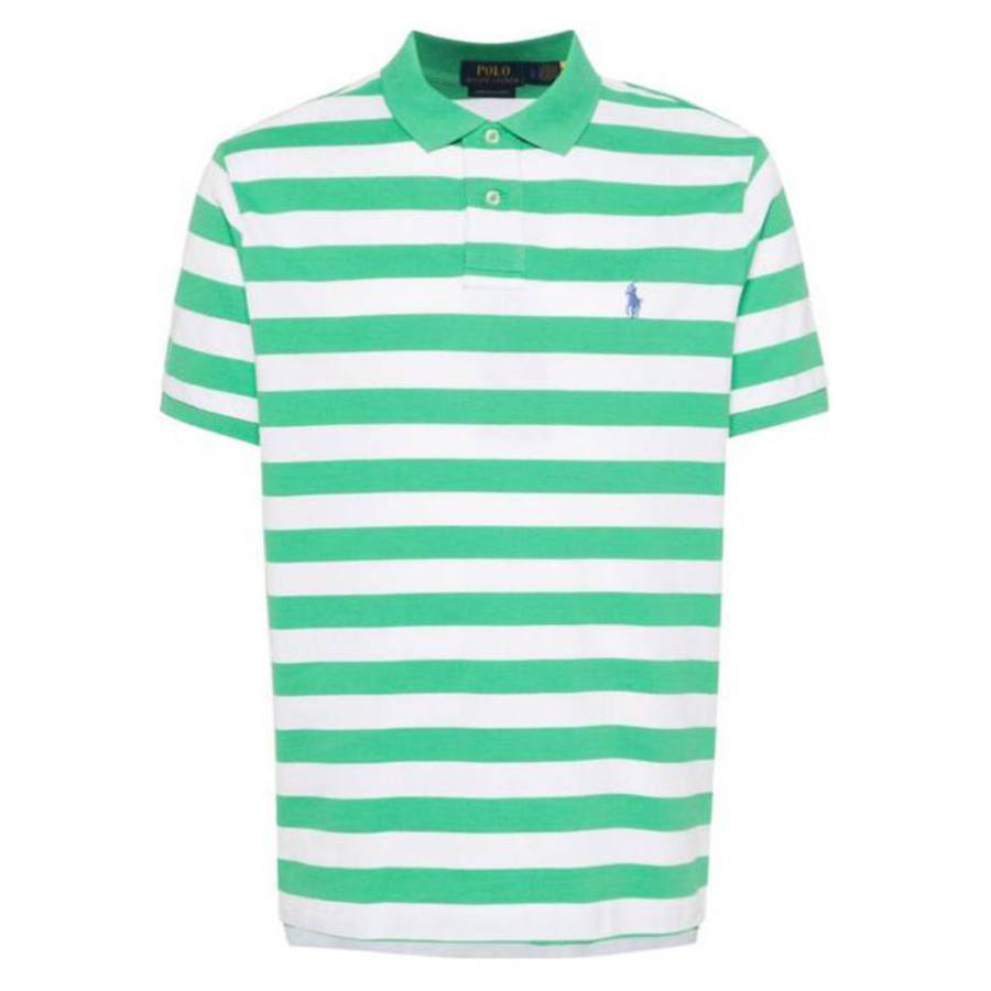 Polo Ralph Lauren Polo Shirt Men's Green White Multicolor