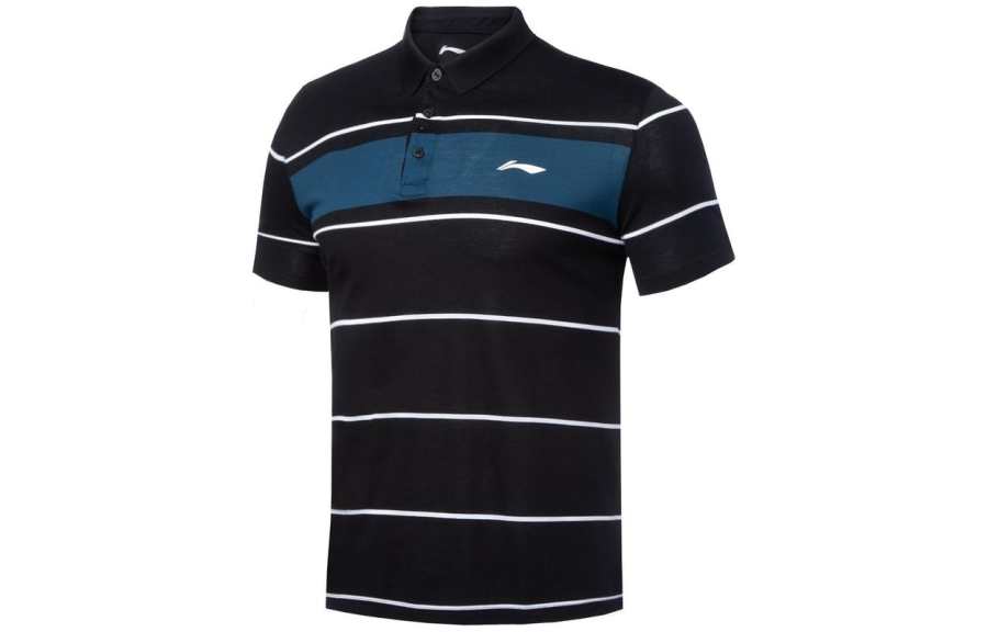Li-Ning Li Ning Training Series Polo Shirt Men's Black