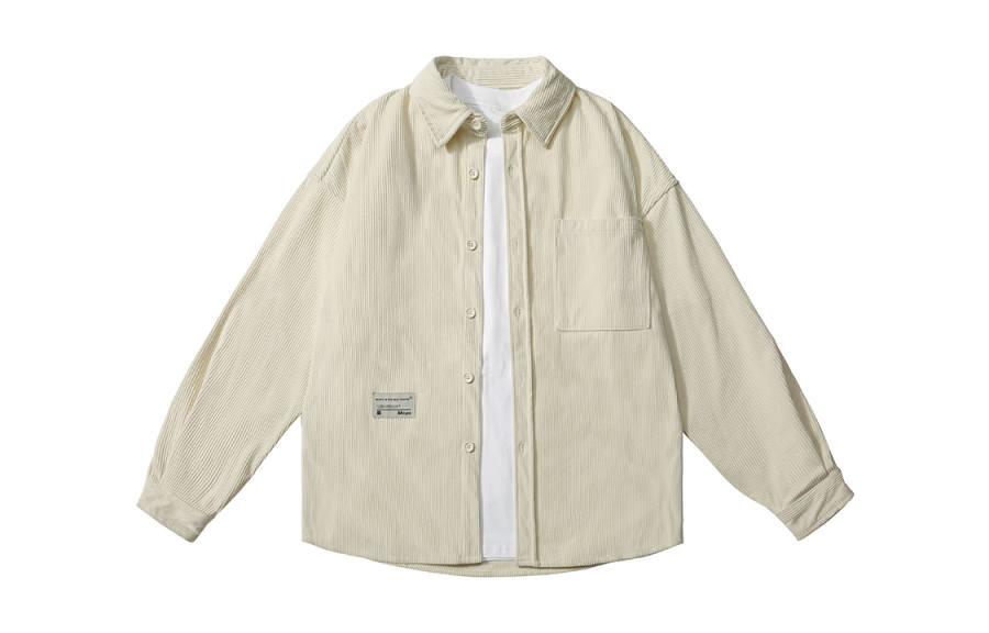 MOPE Shirts Unisex Lapel Moderate Shirt