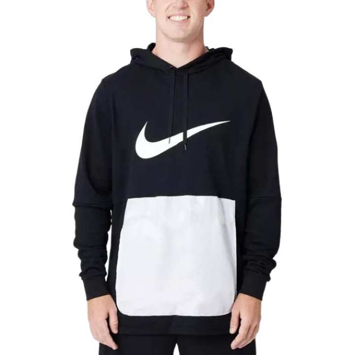Nike Nike Sweatshirts Men's Black Hooded Moderate Regular