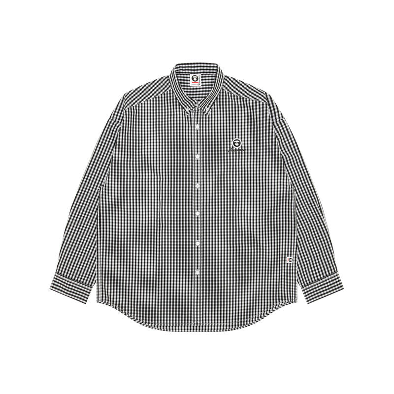 Aape Aape Aapenow moonface-logo checked shirt