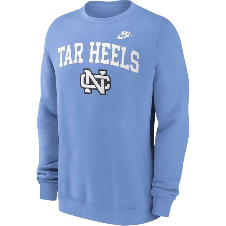 Nike Nike North Carolina Tar Heels Legacy Classic Arch Over Logo Men's Nike College Pullover Crew