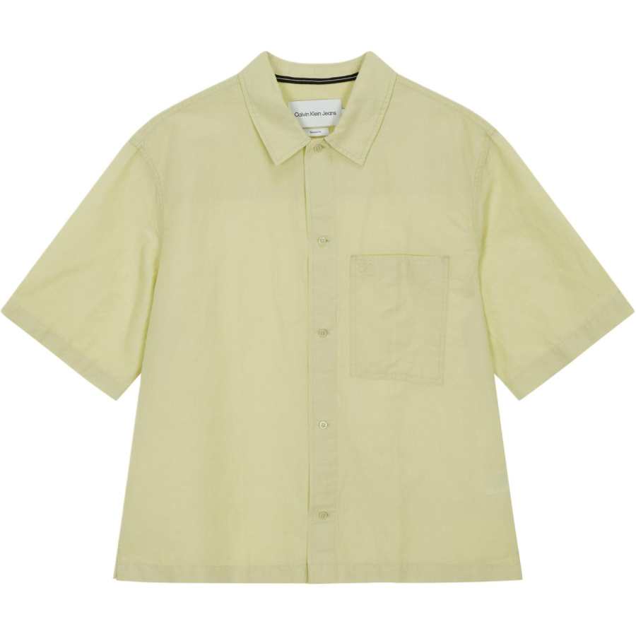 Calvin Klein patch-pocket short-sleeve shirt