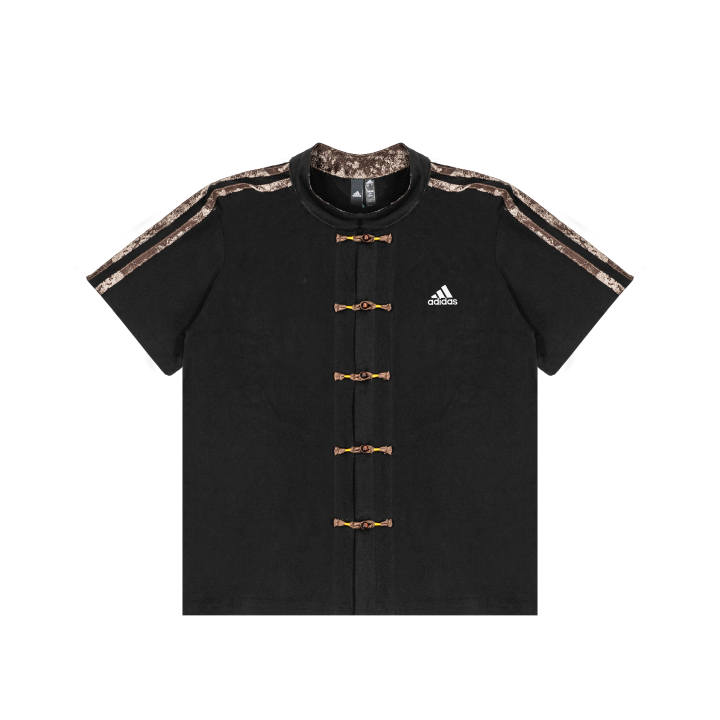 Adidas Adidas T Shirts Unisex Black Crew Neck Moderate