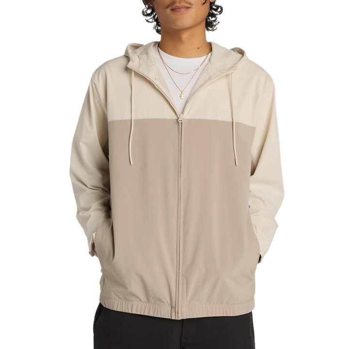 New Balance New Balance Jackets Men's Beige Hooded Moderate Other
