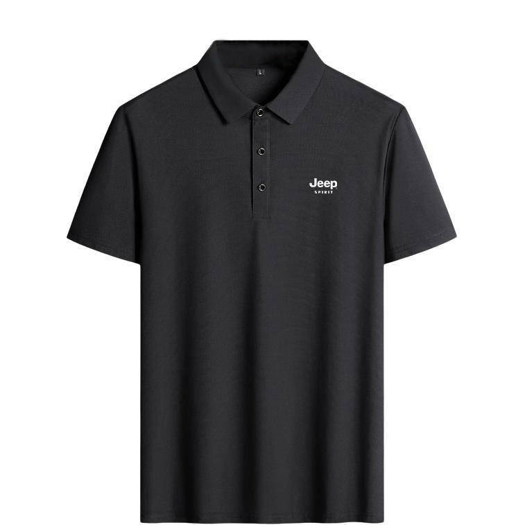JEEP SPIRIT Polo Shirts Unisex Polo Collar Moderate Straight Fit