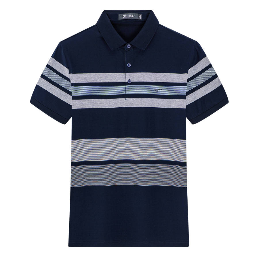 SEPTWOLVES Polo Shirt Men's Navy Blue