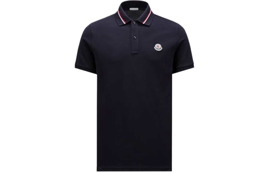 Moncler Polo Shirt Men's Dark Blue
