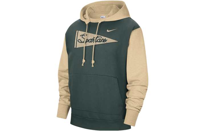 Nike Nike Michigan State Standard Issue Sweatshirt Men's Green