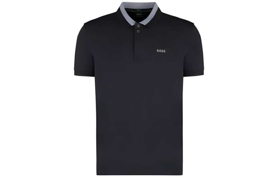 HUGO BOSS SS24 Polo Shirt Men's Black
