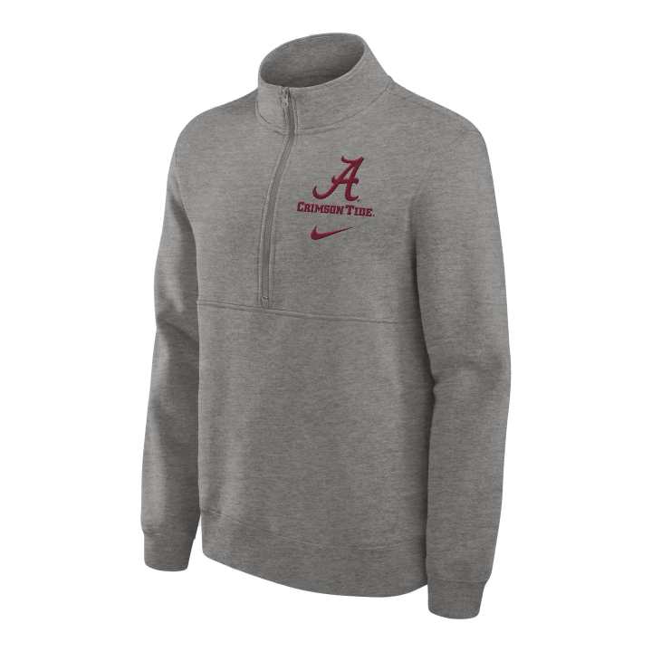 Nike Nike Alabama Crimson Tide Primetime Club Men's Nike College 1/2 Zip Crew