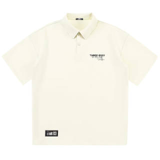 THREE-BODY THREE BODY Polo Shirts Unisex Polo Collar Moderate Straight Fit