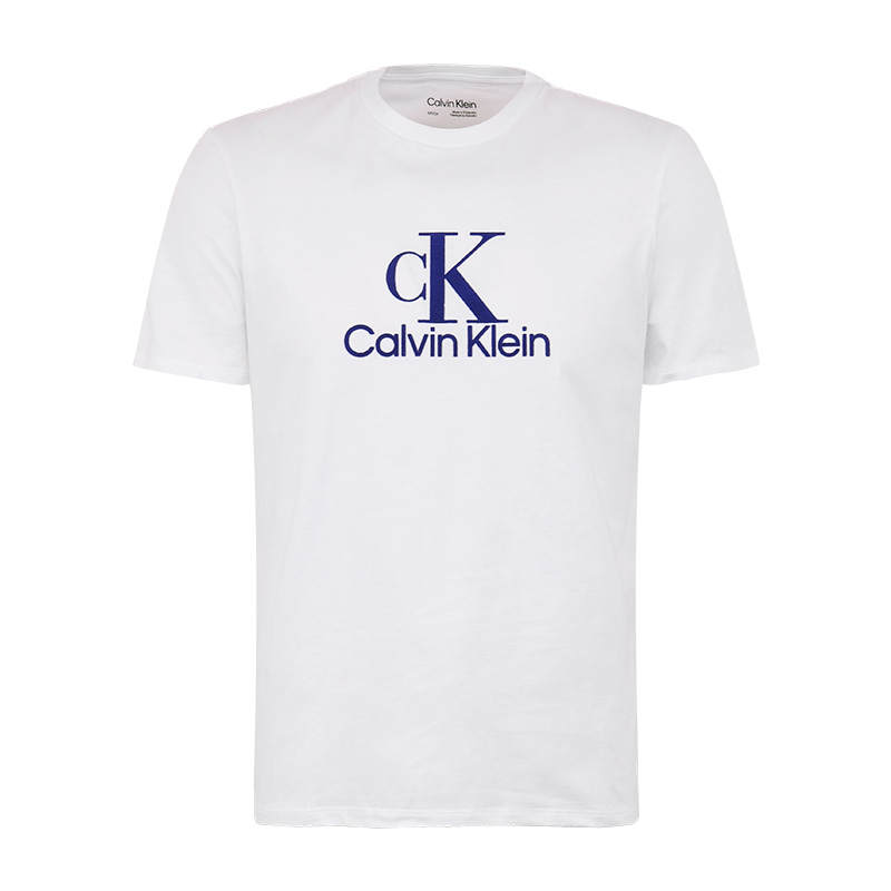 Calvin Klein T Shirts Men's Crew Neck Moderate Straight Fit