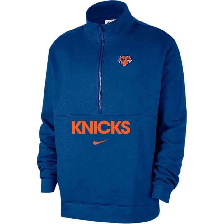 Nike Nike New York Knicks Club Courtside Men's Nike Nba 1/2-Zip Top