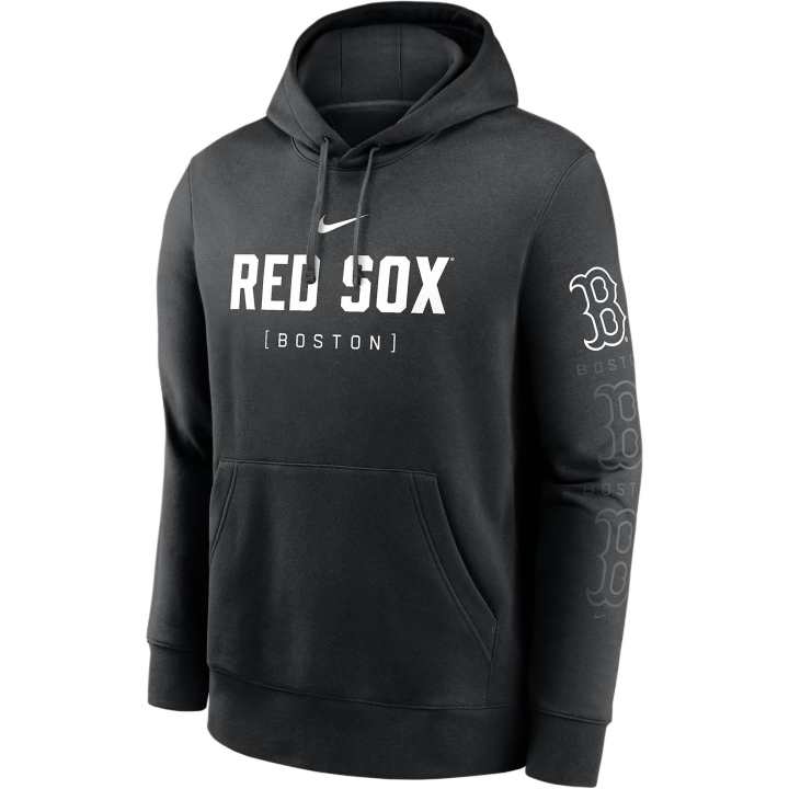 Nike Nike Boston Red Sox Fashion Club Men's Nike Mlb Pullover Hoodie