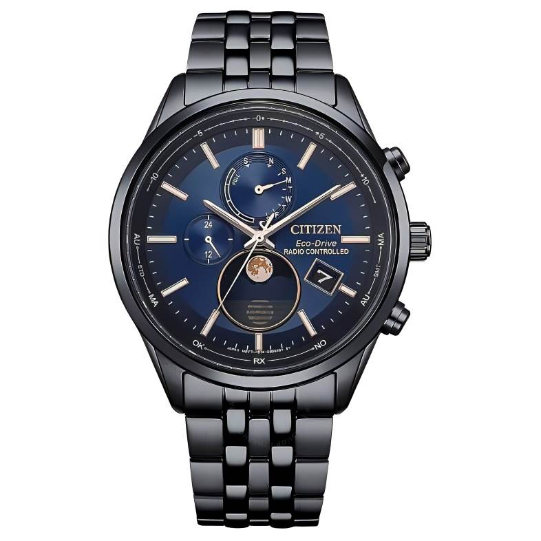 CITIZEN Eco Drive Light Powered Quartz Movement Stainless Steel Strap Watch 42mm Men's Watches