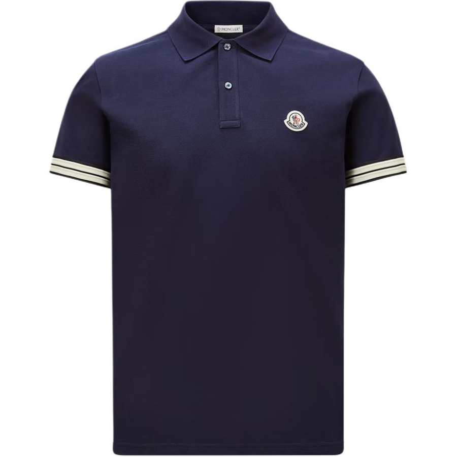 Moncler Polo Shirt Men's Dark Blue