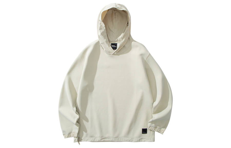 Jack Wolfskin Sweatshirt Unisex Seal White