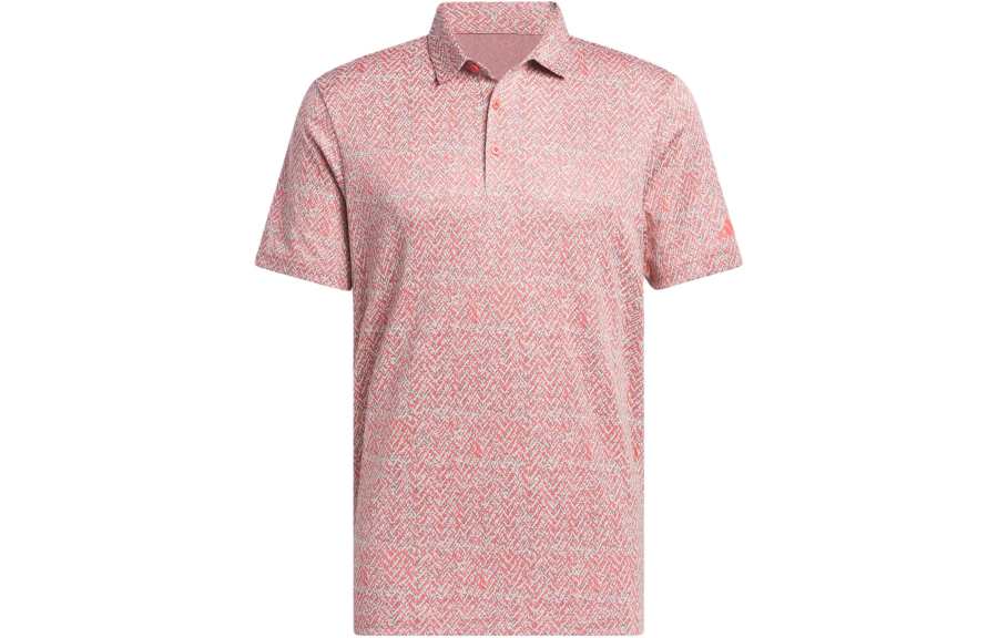 Adidas Adidas Ultimate365 Jacquard Polo Shirt Polo Shirt Men's Red
