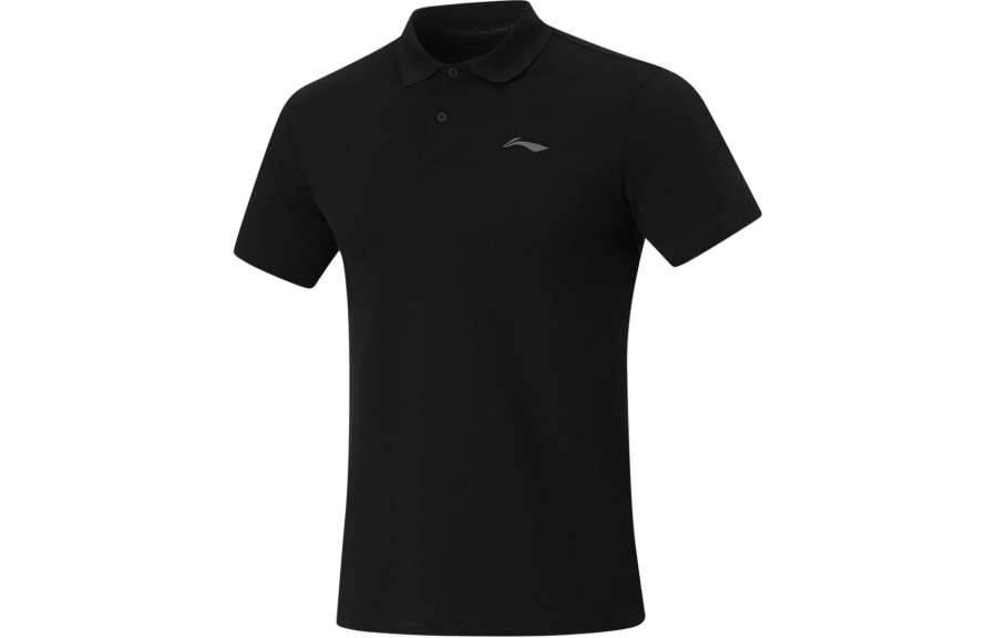 Li-Ning Li Ning Fitness Series Polo Shirt Men's Black