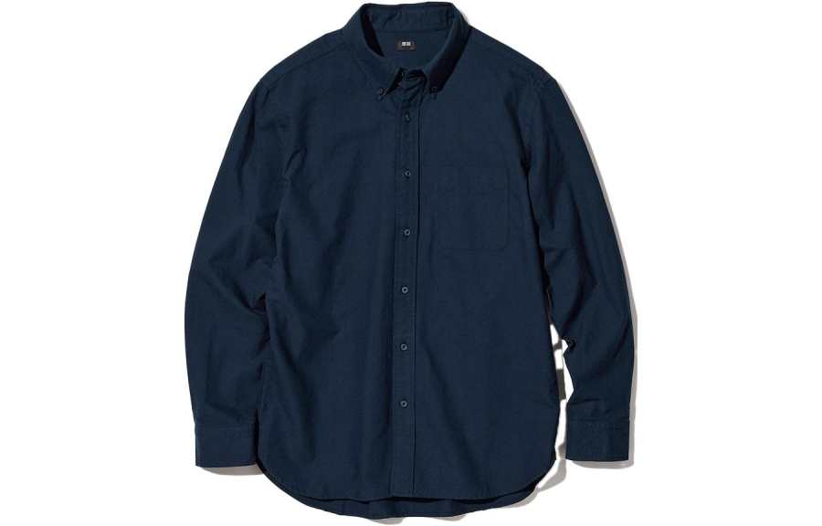 UNIQLO Shirts Unisex Navy Blue Moderate Other