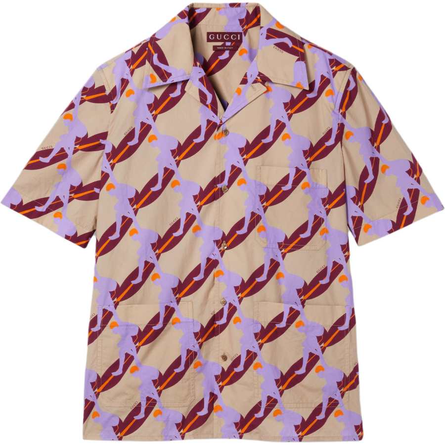 GUCCI SS25 Shirt Men's Multicolor