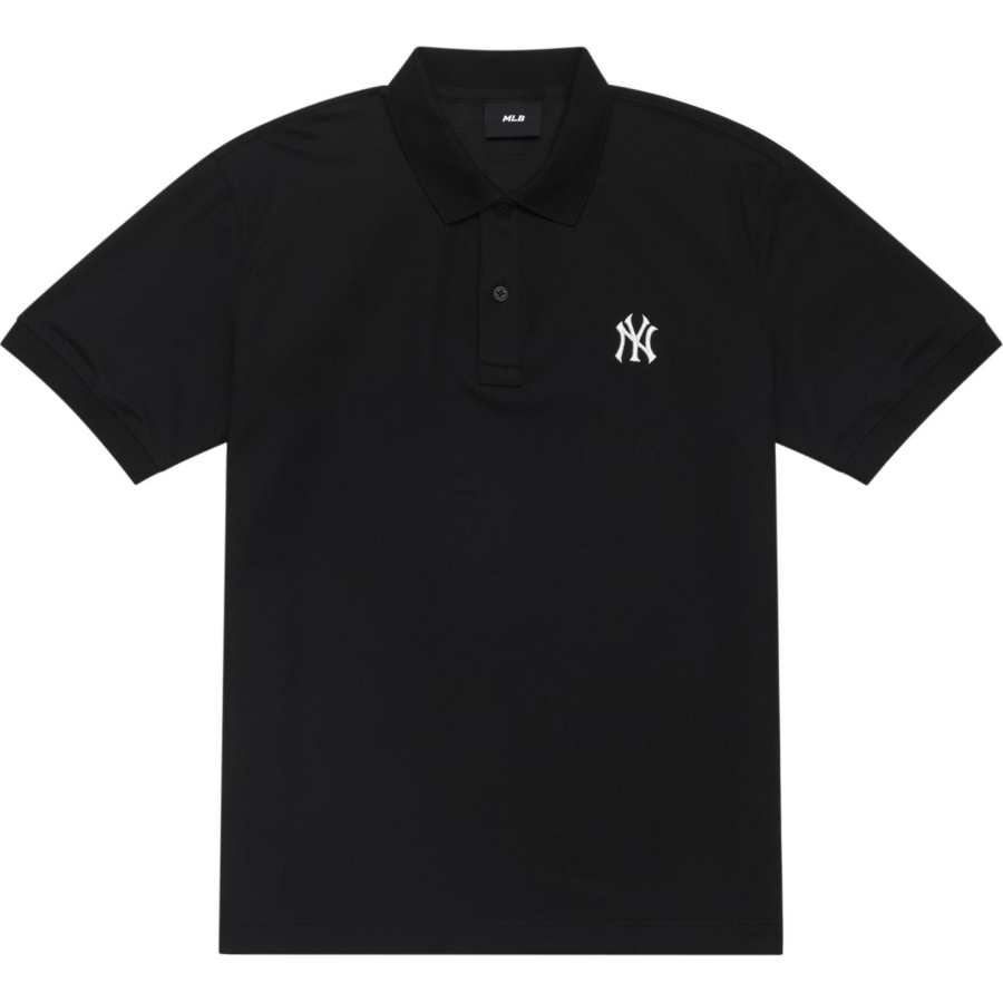 MLB MLB New York Yankees MLB Basic Logo SS24 Polo Shirt Unisex Black