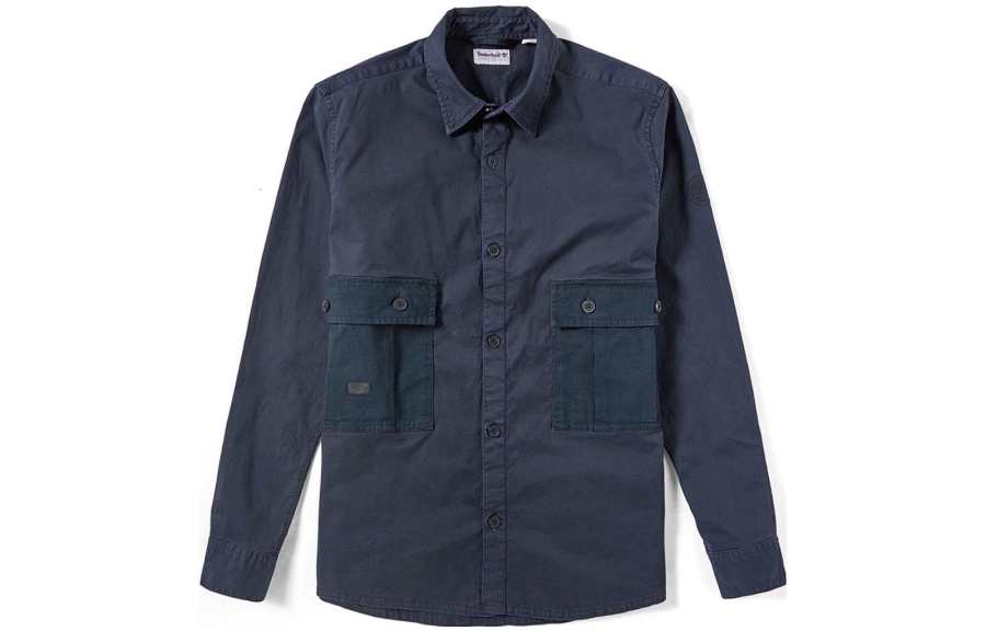 Timberland Shirts Men's Dark Blue Moderate Other