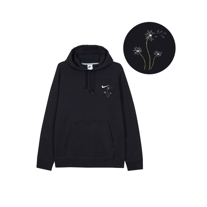 Nike Nike Sweatshirts Men's Black Hooded Moderate Regular