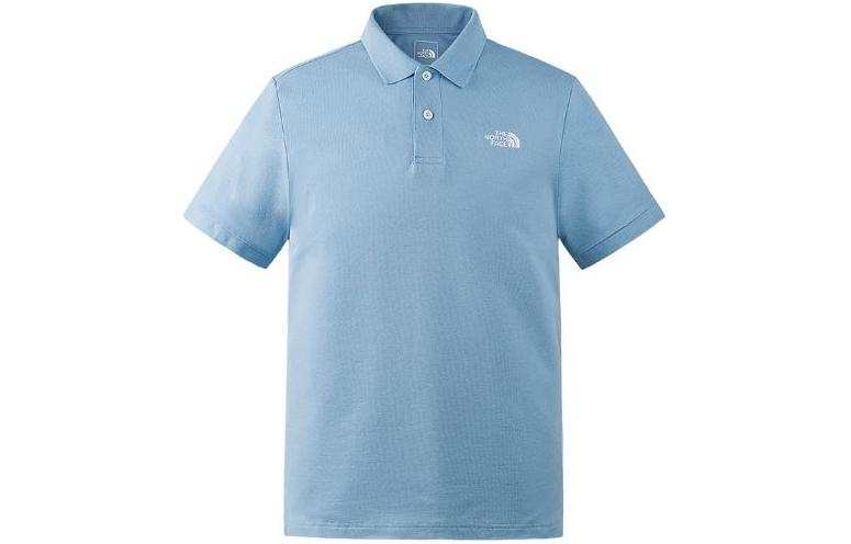 THE NORTH FACE Polo Shirt Men's Light Blue