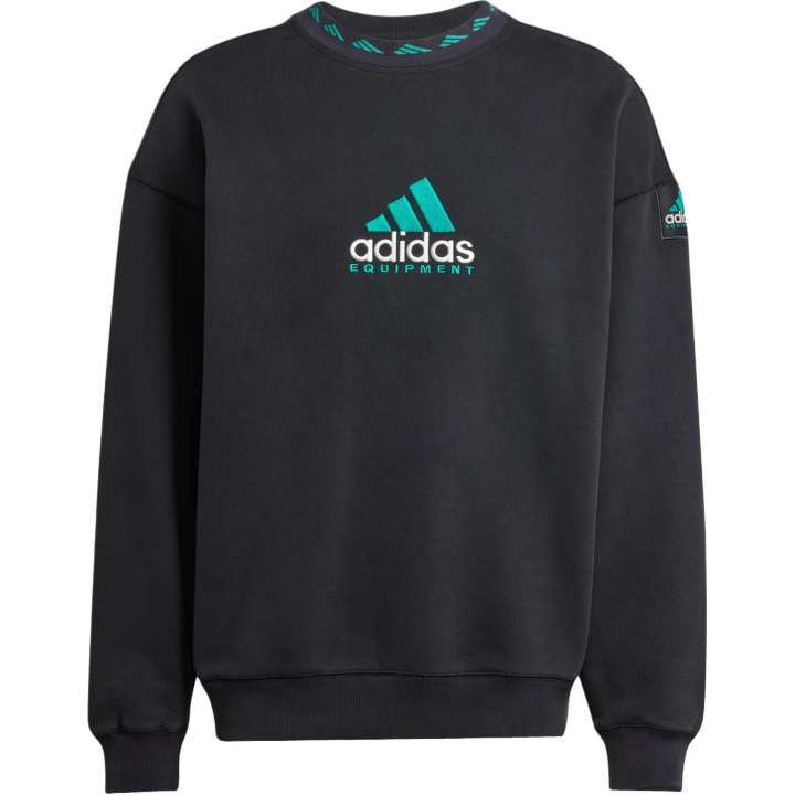 Adidas Adidas logo-detail crew-neck sweatshirt