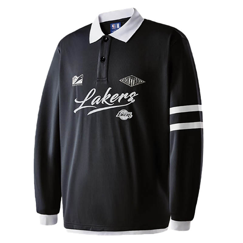 NBA Team Culture Collection Polo Shirts Unisex Black Polo Collar Moderate Other