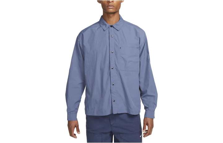 Nike Nike Shirts Men's Blue Lapel Moderate Other