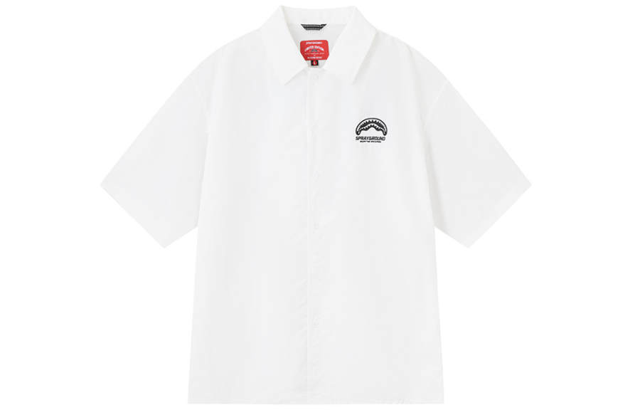 SPRAYGROUND Shirts Unisex Polo Collar Moderate Workwear