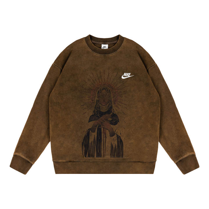 Nike Nike Sweatshirt Unisex Dark Brown