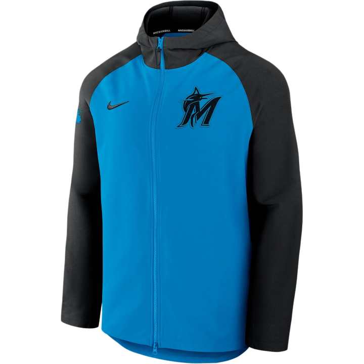 Nike Nike Miami Marlins Authentic Collection Men’s Nike Therma Mlb Full-Zip Jacket