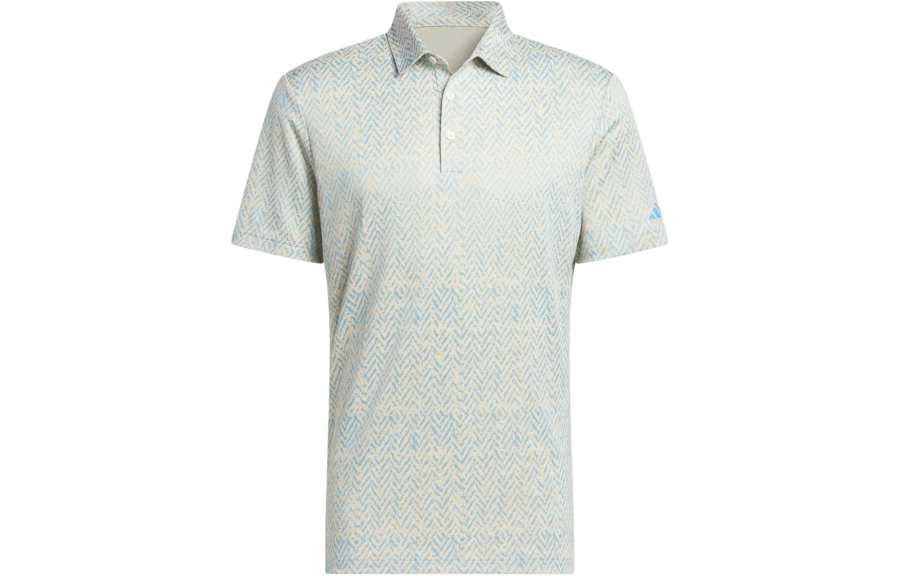 Adidas Adidas Ultimate365 Jacquard Polo Shirt Polo Shirt Men's Half Blue