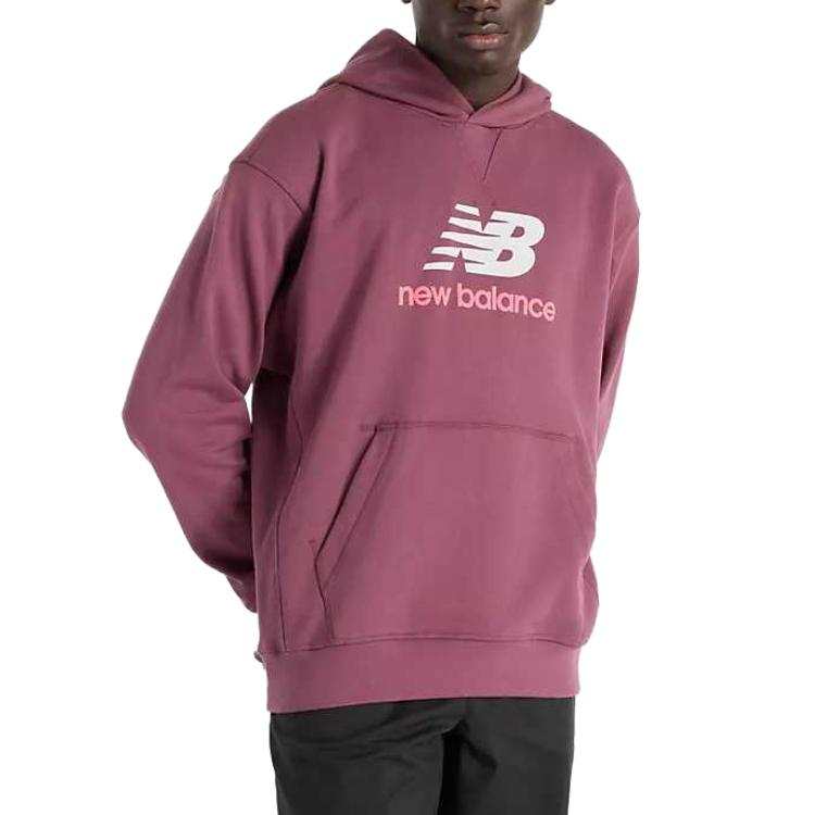 New Balance New Balance Athletics Logo print Cotton Hoodie