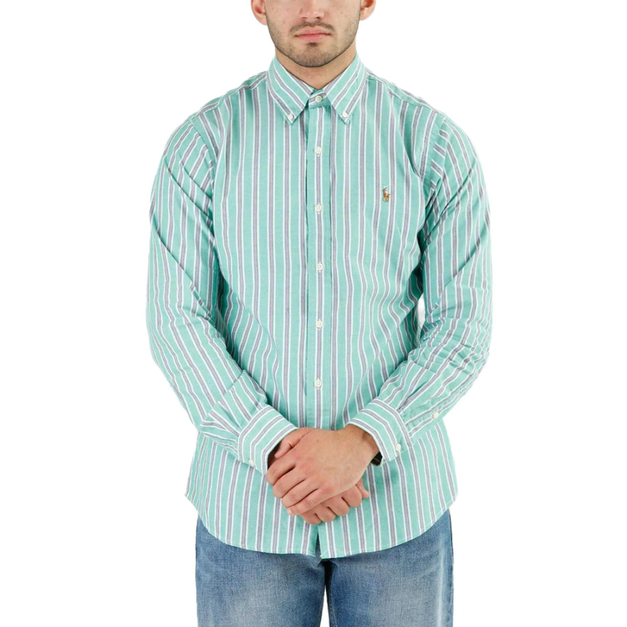 Polo Ralph Lauren Shirt Men's Blue Green