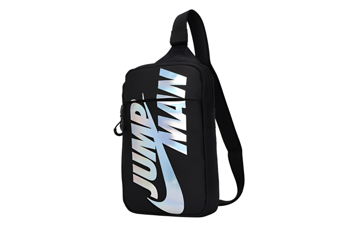 Jordan Jordan Polyester Crossbody Bag, Fanny Pack Unisex Black