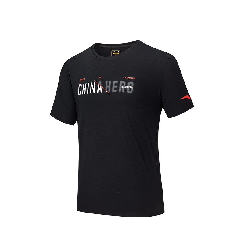 ANTA Anta Variety Training Collection T Shirt Men's Basic Black