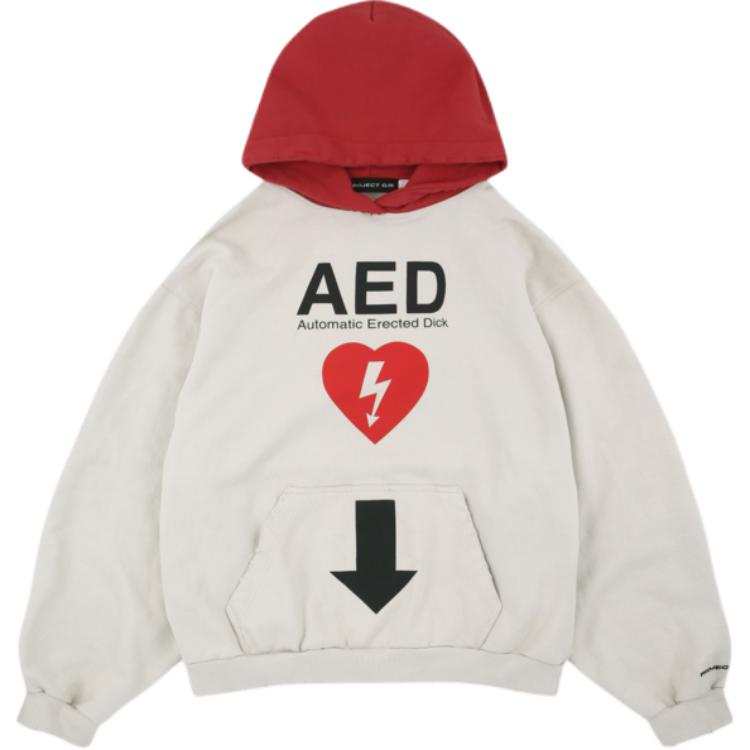 GRAILZ SS25 Sweatshirts Unisex Light Beige Hooded Moderate