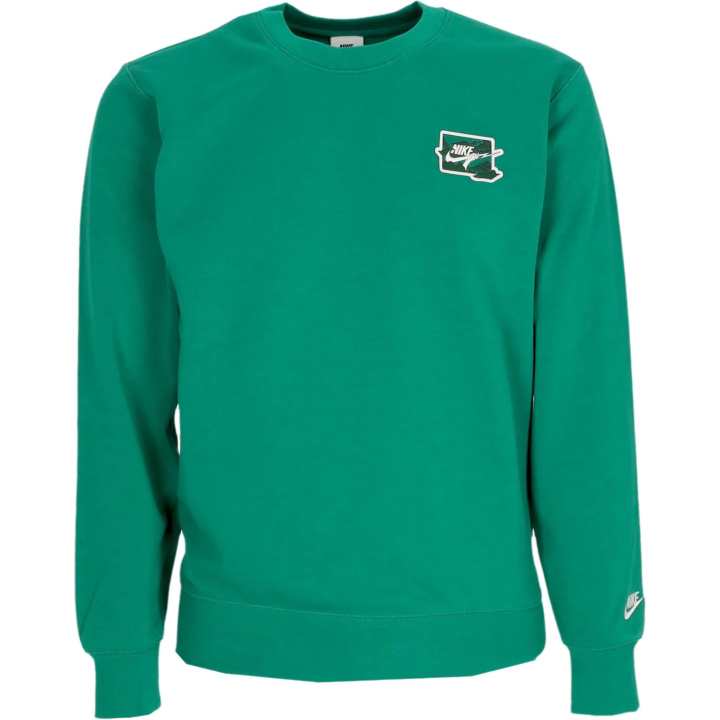 Nike Nike Sweatshirts Men's Green Crew Neck Moderate
