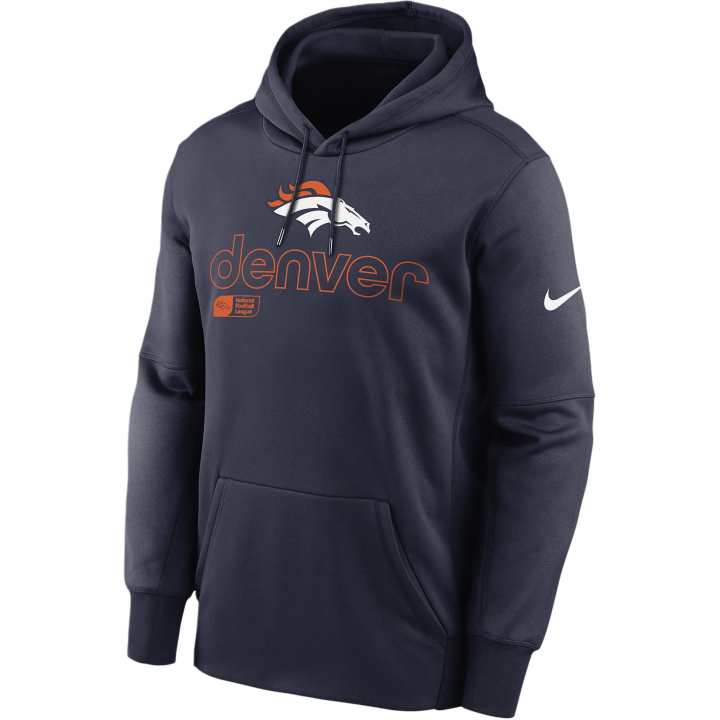 Nike Nike Denver Broncos Men’s Nike Therma Nfl Pullover Hoodie