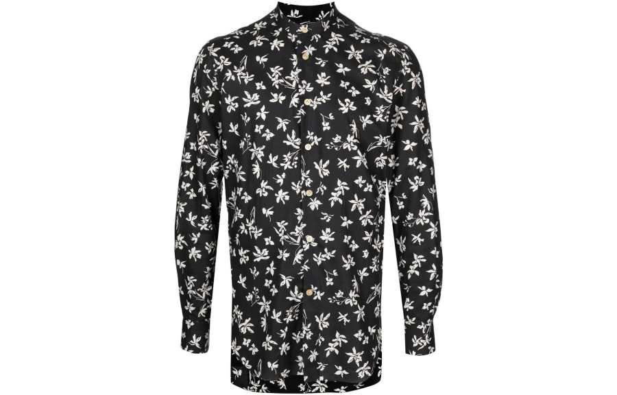 KITON Kiton Floral-print Shirt