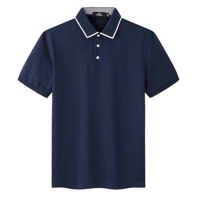 SEPTWOLVES Polo Shirts Men's Polo Collar Moderate Straight Fit