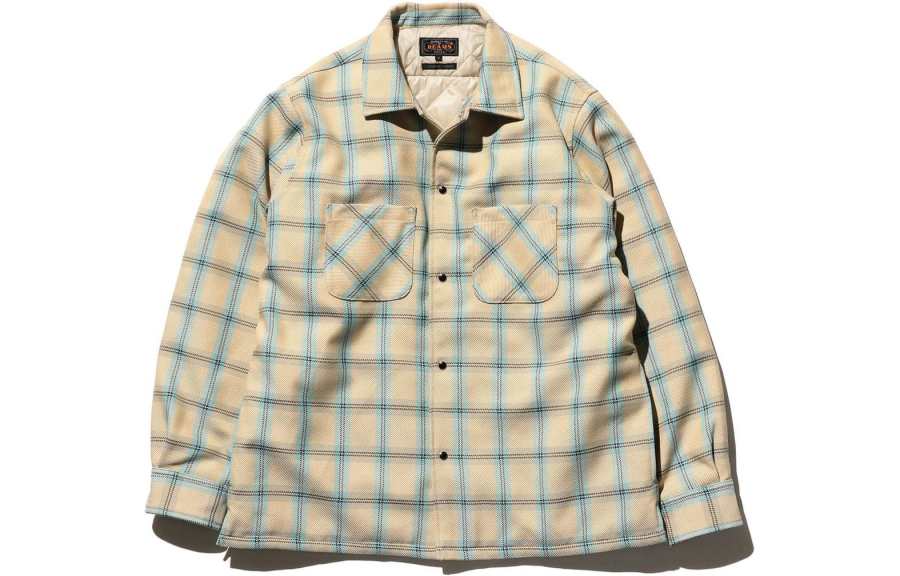 Beams Beams Shirts Men's Square Collar Moderate Other