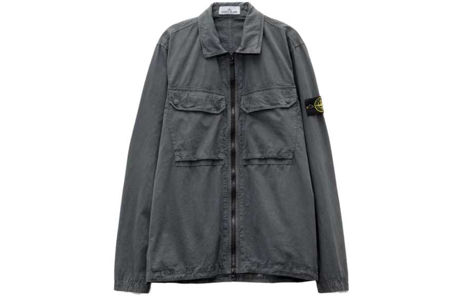 STONE ISLAND Shirt Men's Lead Gray