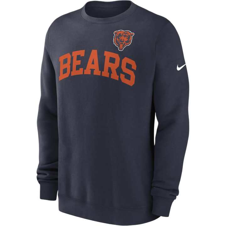 Nike Nike Chicago Bears Club Men's Nike Nfl Pullover Crew
