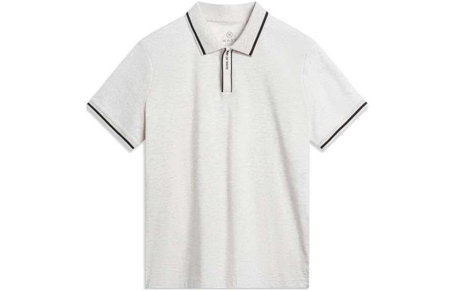 Li-Ning Li Ning Polo Shirt Men's Heather Gray Tile Gray